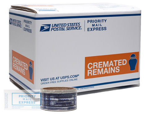 Priority Mail Express Cremated Remains